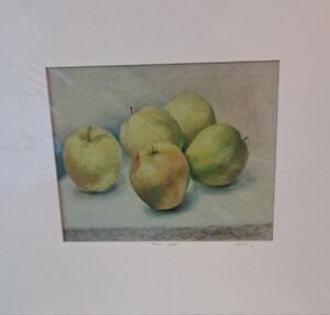 Apple Green Art Giclee Print